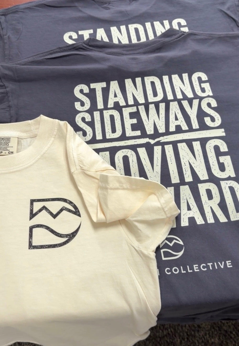 Standing Sideways, Moving Forward Tee